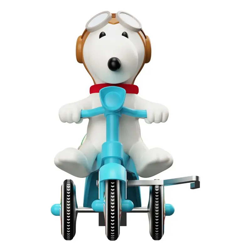 🧪 LAB | SU ORDINAZIONE Peanuts Super Cycles Action Figure Snoopy Flying Ace 13 cm