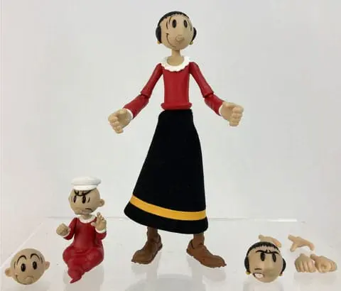 🧪 LAB | SU ORDINAZIONE Popeye Action Figure Wave 01 Olive Oyl