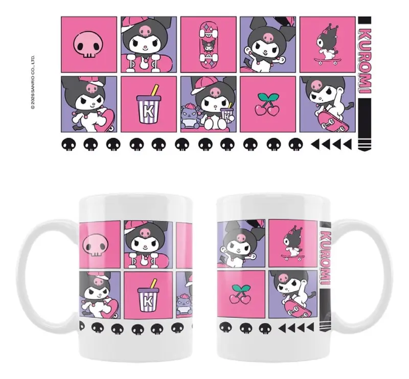 🧪 LAB | SU ORDINAZIONE Sanrio Mug Kuromi Sk8 For Life