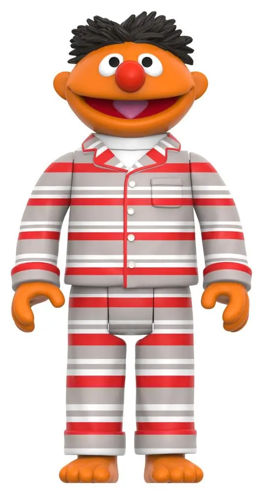 🧪 LAB | SU ORDINAZIONE Sesame Street ReAction Action Figure Wave 06 Ernie (PJs) 10 cm