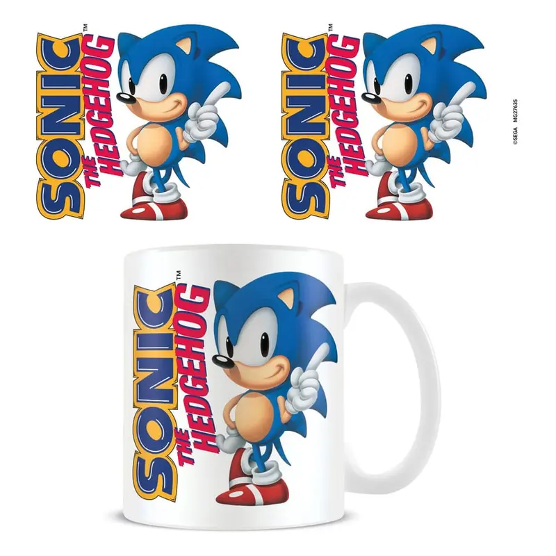 🧪 LAB | SU ORDINAZIONE Sonic The Hedgehog Mug Classic Gaming Icon