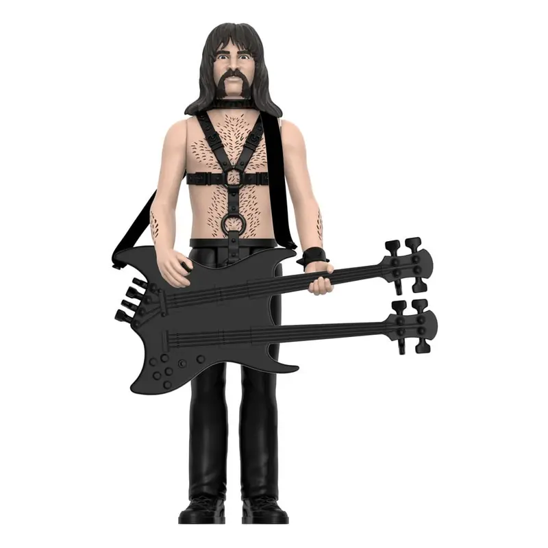 🧪 LAB | SU ORDINAZIONE Spinal Tap ReAction Action Figure Wave 02 Derek Smalls (None More Black) 10 cm