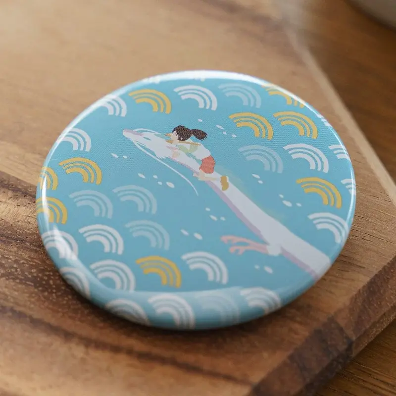🧪 LAB | SU ORDINAZIONE Spirited Away Pin Chihiro & Haku dragon 5 cm