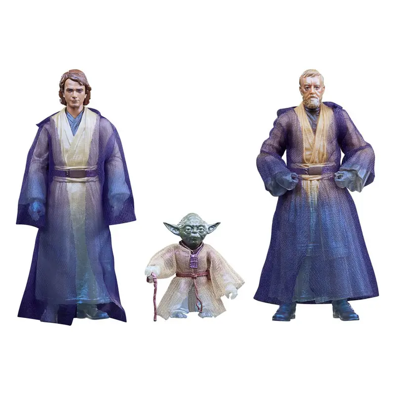 🧪 LAB | SU ORDINAZIONE Star Wars Episode VI Black Series Action Figure 3-Pack Force Spirits 15 cm
