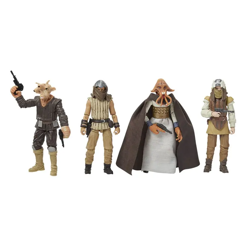 🧪 LAB | SU ORDINAZIONE Star Wars Episode VI Vintage Collection Action Figure 4-Pack Jabba's Court Denizens 10 cm