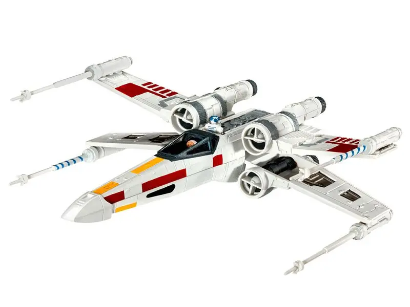 🧪 LAB | SU ORDINAZIONE Star Wars Episode VII Model Kit 1/112 X-Wing Fighter 10 cm