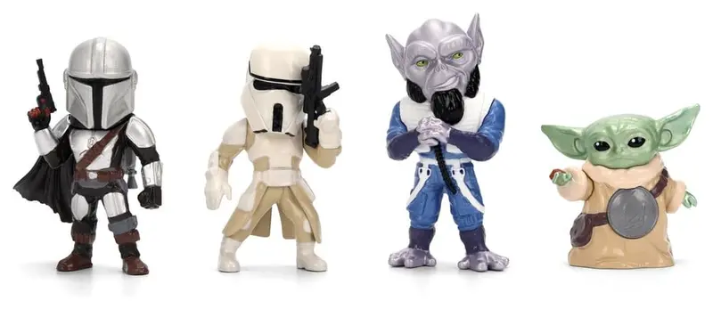 🧪 LAB | SU ORDINAZIONE Star Wars Mini Figures 4-Pack Wave 2 6.5 cm
