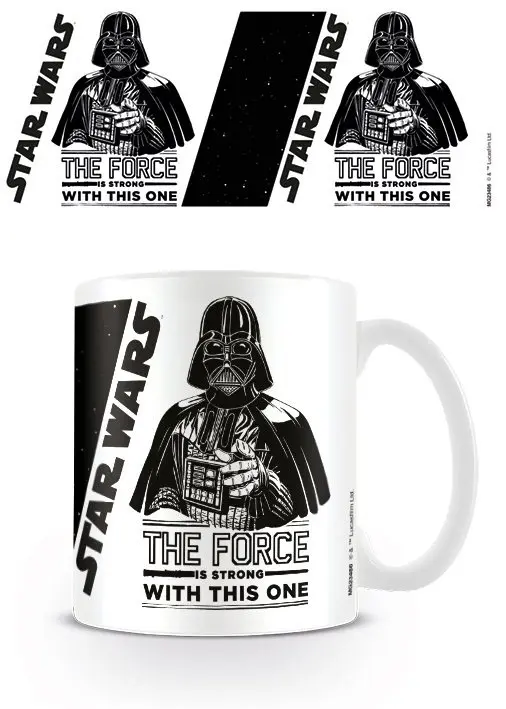 🧪 LAB | SU ORDINAZIONE Star Wars Mug The Force Is Strong