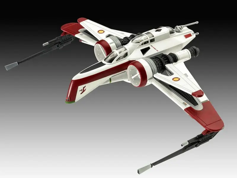 🧪 LAB | SU ORDINAZIONE Star Wars Starter Kit Model Kit ARC-170 Fighter 10 cm