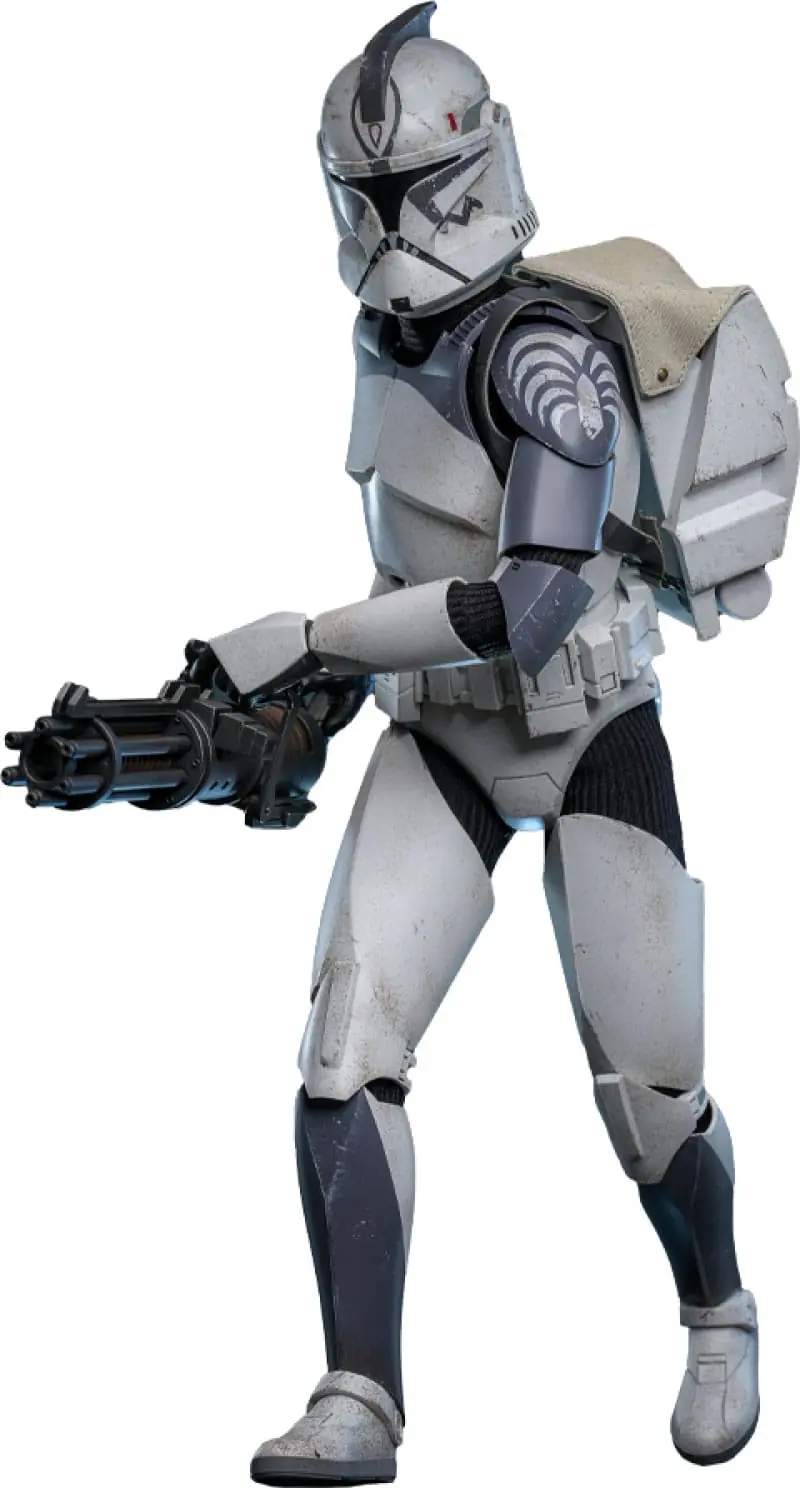 🧪 LAB | SU ORDINAZIONE Star Wars The Clone Wars Action Figure 1/6 104th Battalion Wolfpack Clone Trooper Deluxe Version 30 cm
