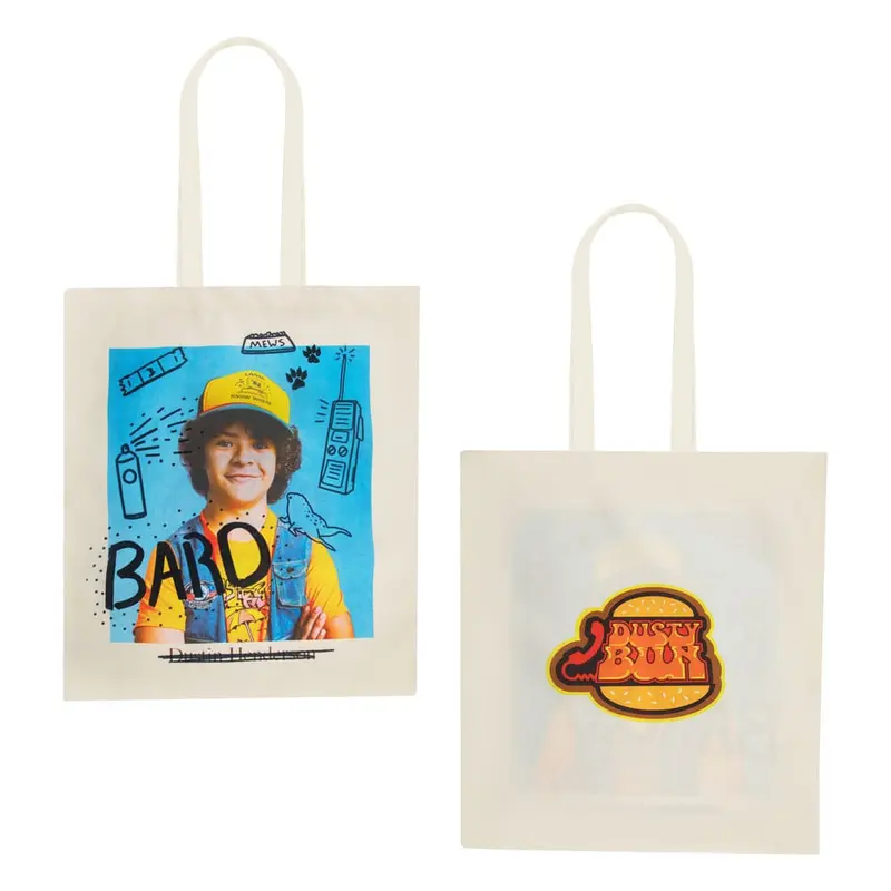 🧪 LAB | SU ORDINAZIONE Stranger Things Tote Bag Dustin