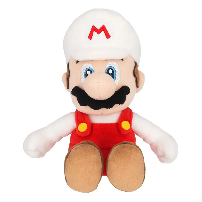 🧪 LAB | SU ORDINAZIONE Super Mario Plush Figure Mario Fire 24 cm