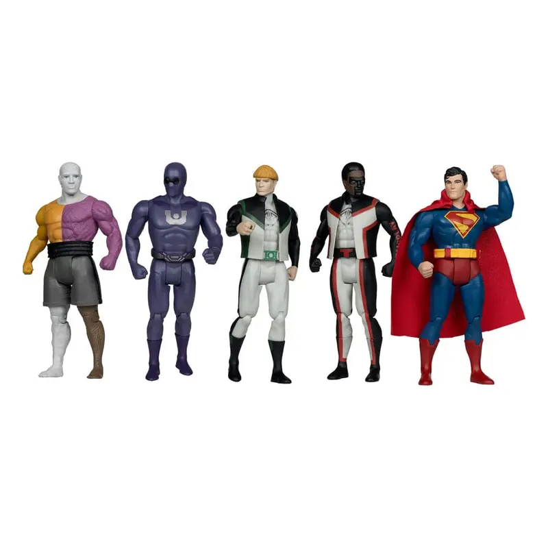 🧪 LAB | SU ORDINAZIONE Superman (2025) DC Direct Super Powers Action Figure 5-Pack Gold Label 11 cm