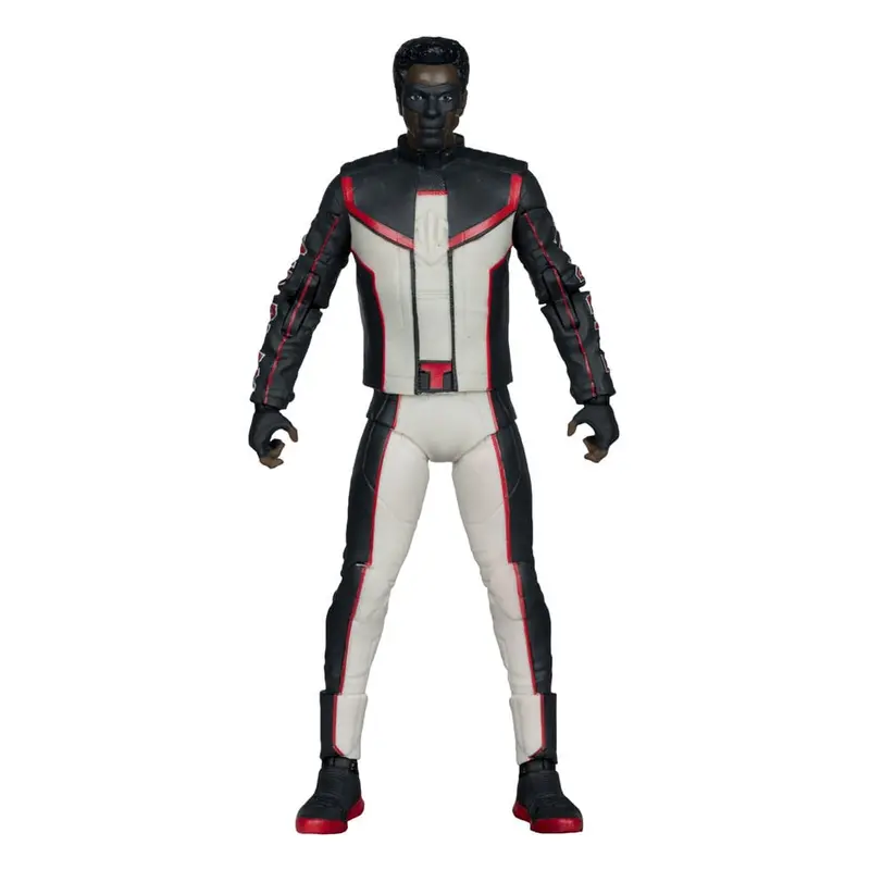 🧪 LAB | SU ORDINAZIONE Superman (2025) DC Multiverse Deluxe Theatrical Edition Action Figure Mr. Terrific (Red Platinum Edition) 18 cm