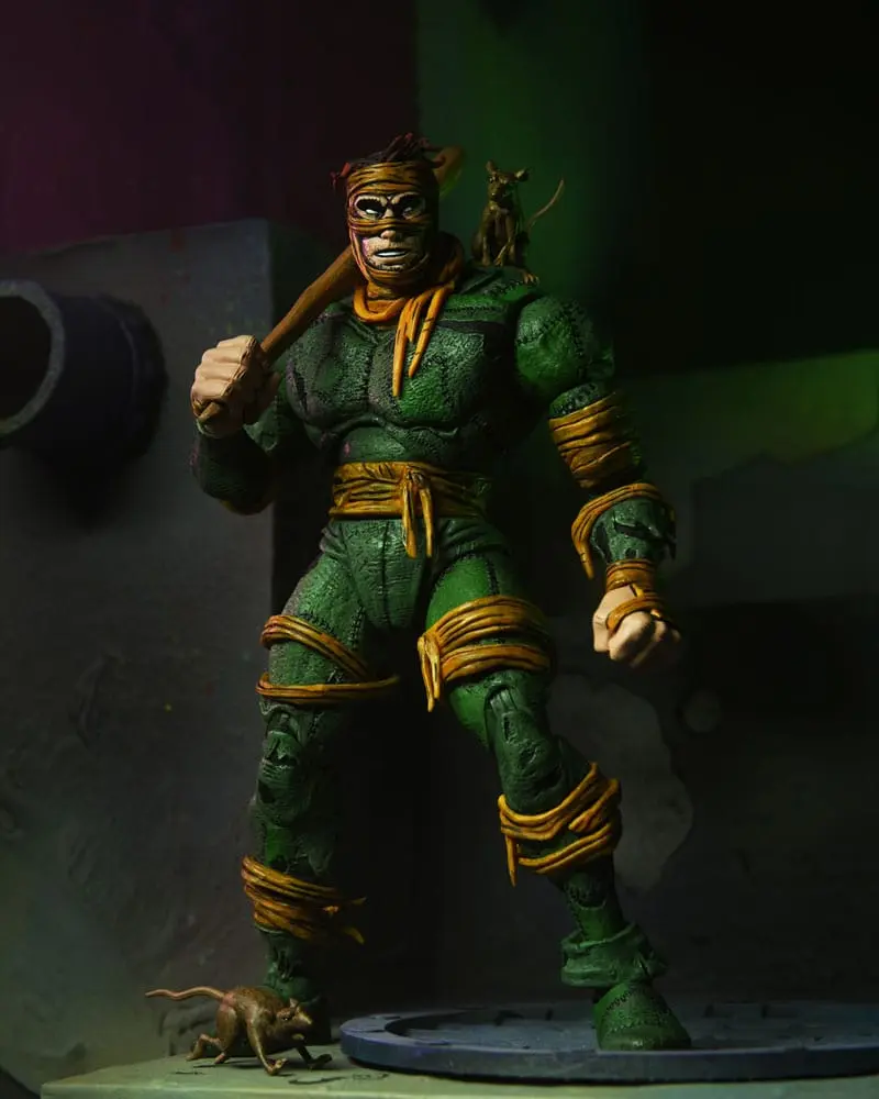 🧪 LAB | SU ORDINAZIONE Teenage Mutant Ninja Turtles (Mirage Comics) Action Figure Rat King 18 cm