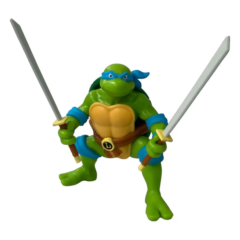 🧪 LAB | SU ORDINAZIONE Teenage Mutant Ninja Turtles Ninja Retro mini figure Leonardo 9 cm