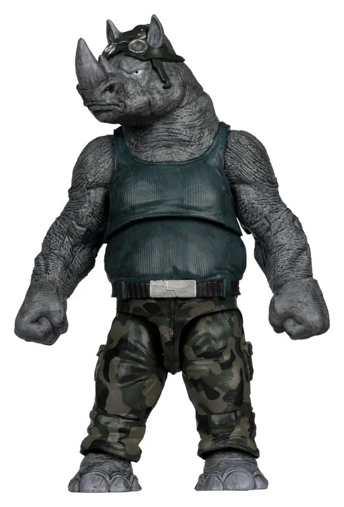 🧪 LAB | SU ORDINAZIONE Teenage Mutant Ninja Turtles Page Punchers Action Figure Rocksteady 17 cm