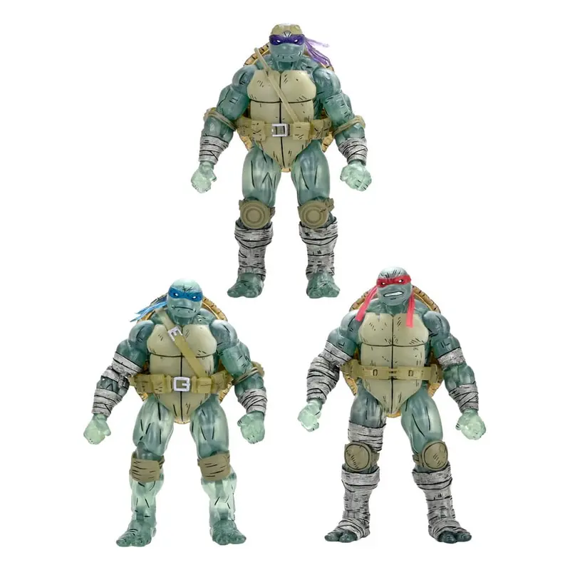 🧪 LAB | SU ORDINAZIONE Teenage Mutant Ninja Turtles (The Last Ronin) Action Figure 3-Pack Ghost Brothers 18 cm