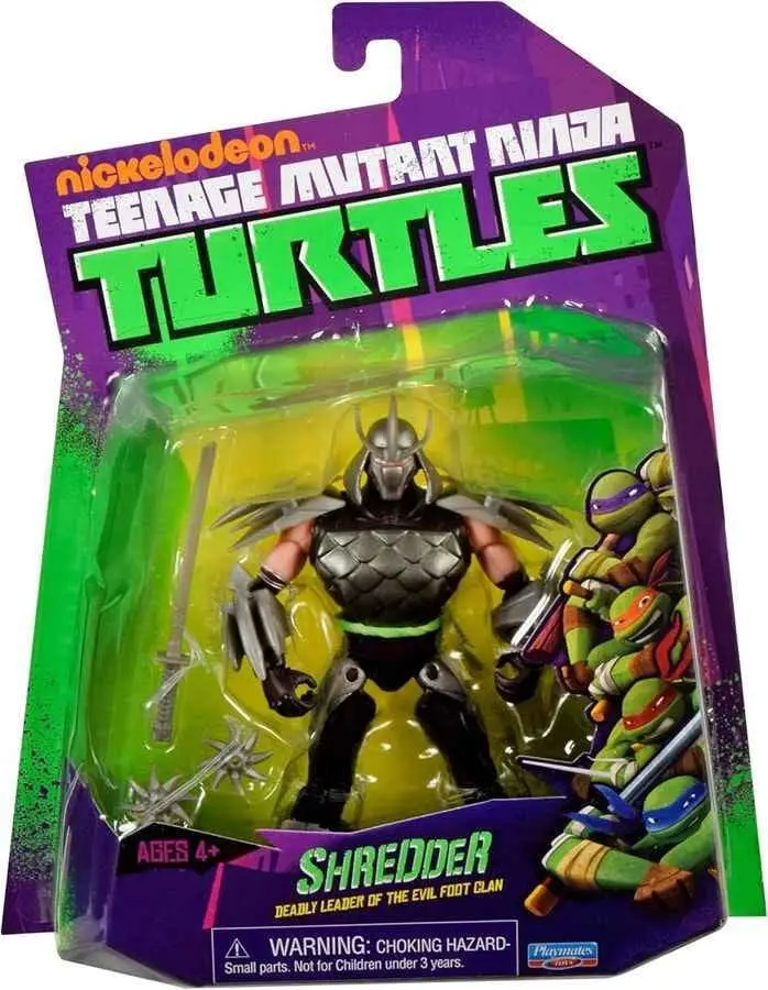 🧪 LAB | SU ORDINAZIONE Teenage Mutant Ninja Turtles World of TMNT Action Figure Shredder 11 cm