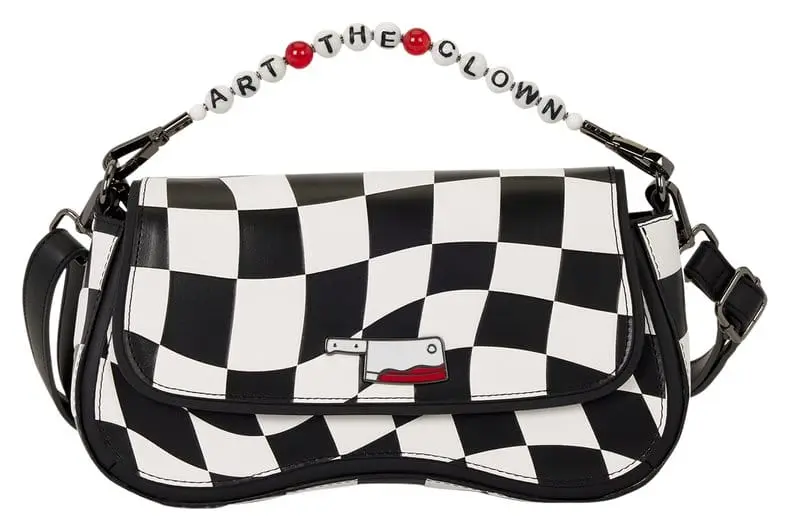 🧪 LAB | SU ORDINAZIONE Terrifier by Loungefly Crossbody Bag Art the Clown Checkered