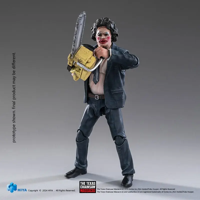 🧪 LAB | SU ORDINAZIONE Texas Chainsaw Massacre (1974) Exquisite Mini Action Figure 1/18 Pretty Woman Mask 11 cm