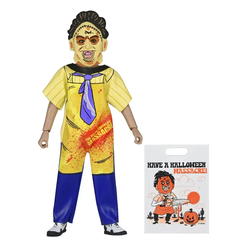 🧪 LAB | SU ORDINAZIONE The Texas Chainsaw Massacre Ben Cooper Action Figure Costume Series 9 Leatherface 15 cm