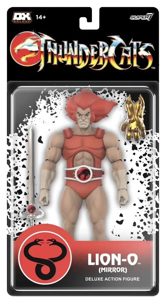 🧪 LAB | SU ORDINAZIONE Thundercats DELUXE Action Figure Wave 04 Lion-O (Mirror)