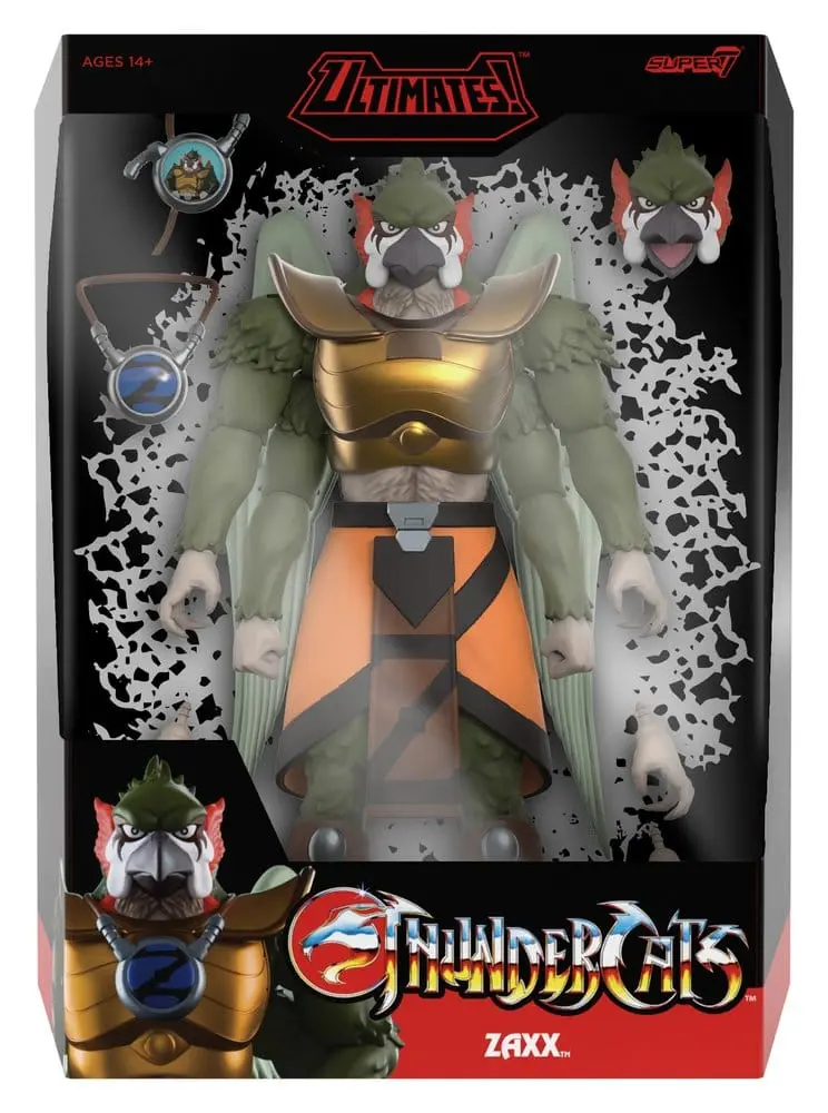 🧪 LAB | SU ORDINAZIONE ThunderCats Ultimates! Wave 15 Action Figure Zaxx 18 cm