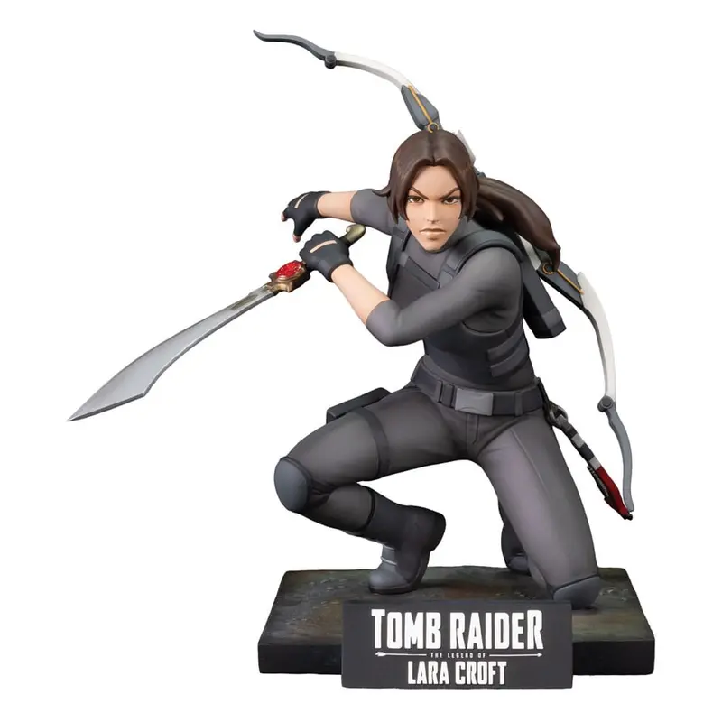 🧪 LAB | SU ORDINAZIONE Tomb Raider PVC Statue The Legend of Lara Croft 19 cm