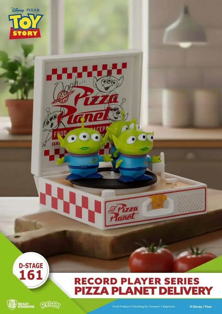 🧪 LAB | SU ORDINAZIONE Toy Story Record Player Series PVC figure Pizza Planet Delivery 12 cm