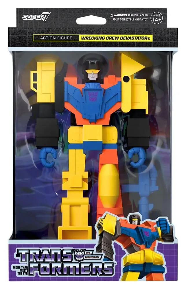 🧪 LAB | SU ORDINAZIONE Transformers ReAction Action Figure Devastator 10 cm
