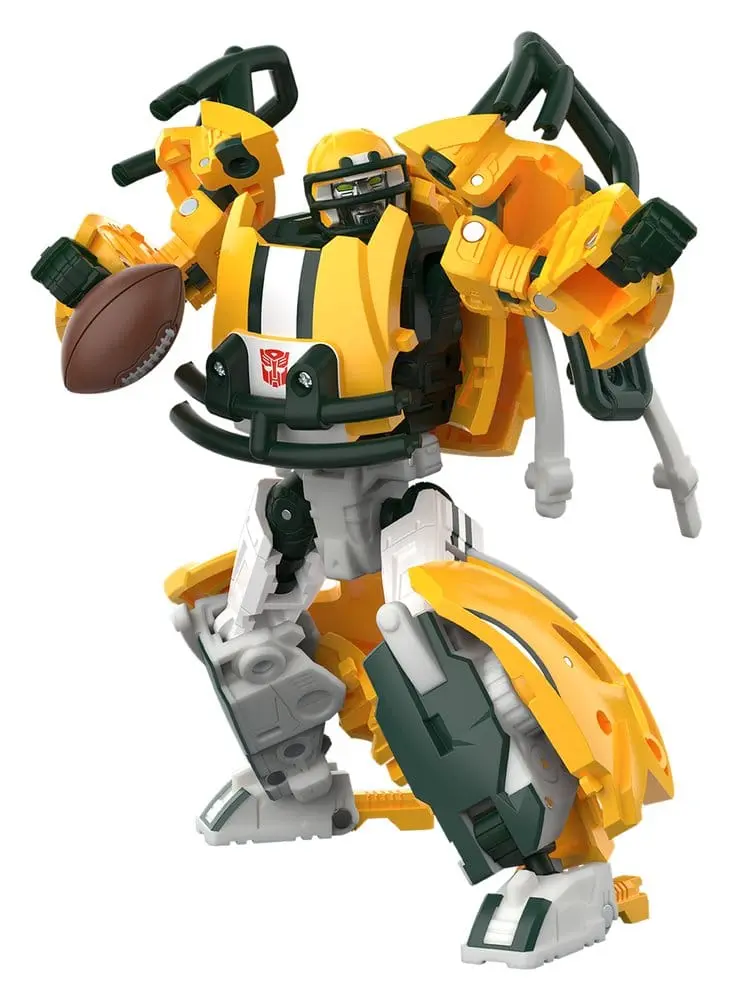🧪 LAB | SU ORDINAZIONE Transformers x NFL Action Figure Green Bay Packers