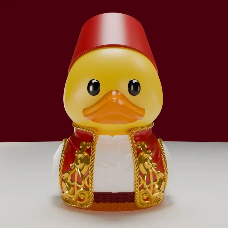 🧪 LAB | SU ORDINAZIONE Travel Tubbz Mini PVC Figure Turkey 5 cm