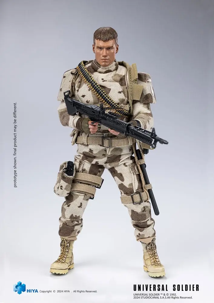 🧪 LAB | SU ORDINAZIONE Universal Soldier Exquisite Super Series Actionfigur 1/12 Andrew Scott 16 cm