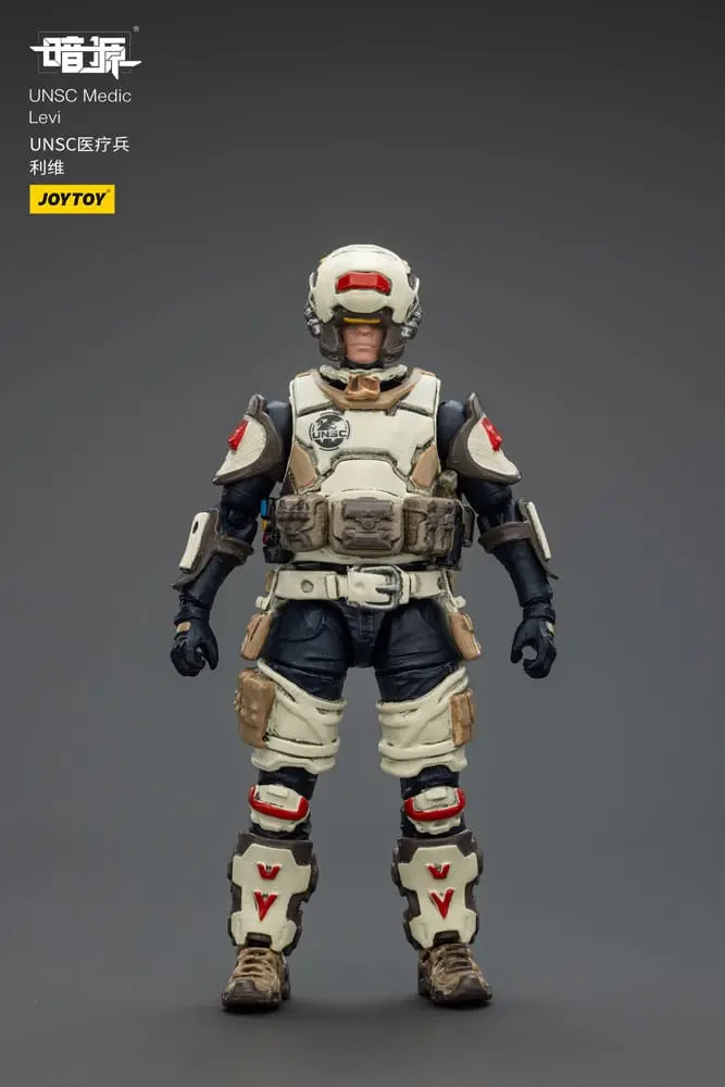 🧪 LAB | SU ORDINAZIONE UNSC Dark Source Action Figur Medic Levi 7 cm