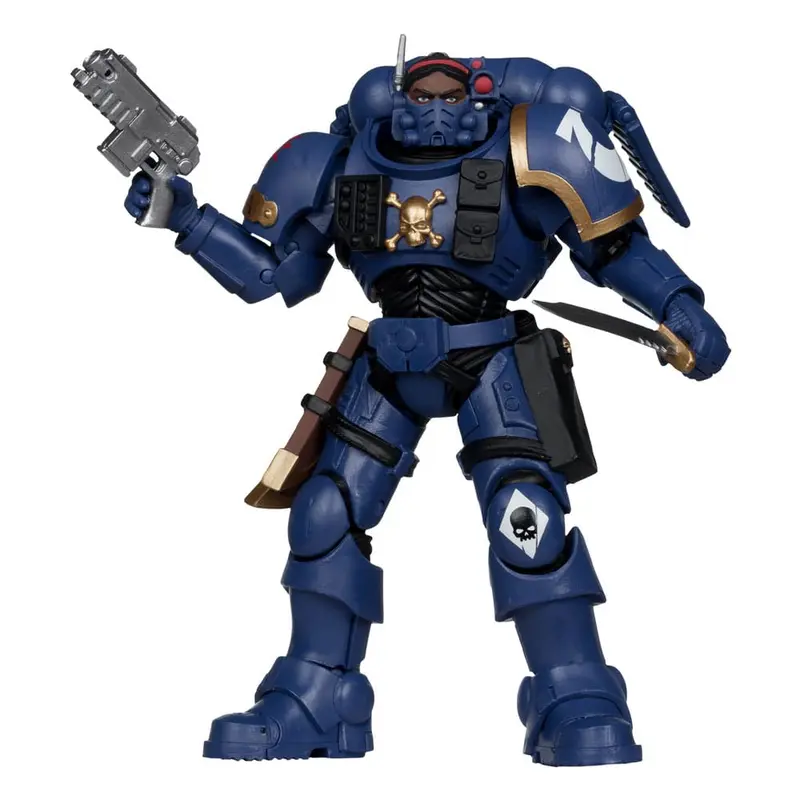🧪 LAB | SU ORDINAZIONE Warhammer 40,000 Action Figure Lieutenant in Phobos Armor (Ultramarines) 18 cm
