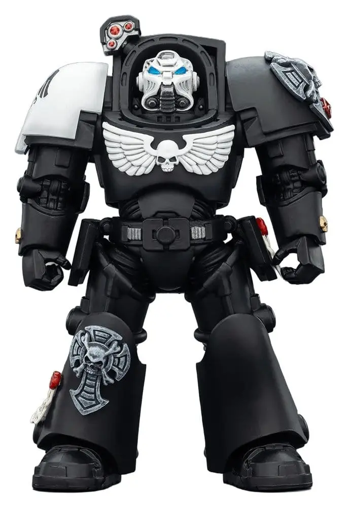 🧪 LAB | SU ORDINAZIONE Warhammer 40,000 Action Figure Raven Guard Terminator 1 with Power Sword and Storm Bolter 14 cm