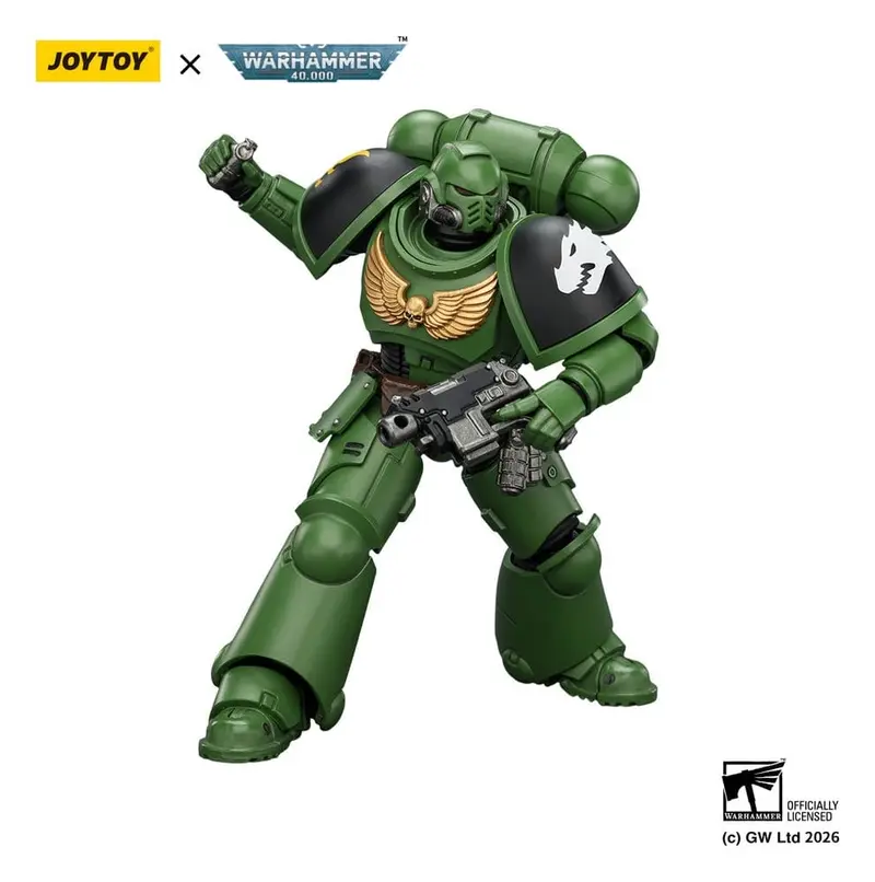 🧪 LAB | SU ORDINAZIONE Warhammer 40,000 Action Figure Salamanders Intercessor 12 cm