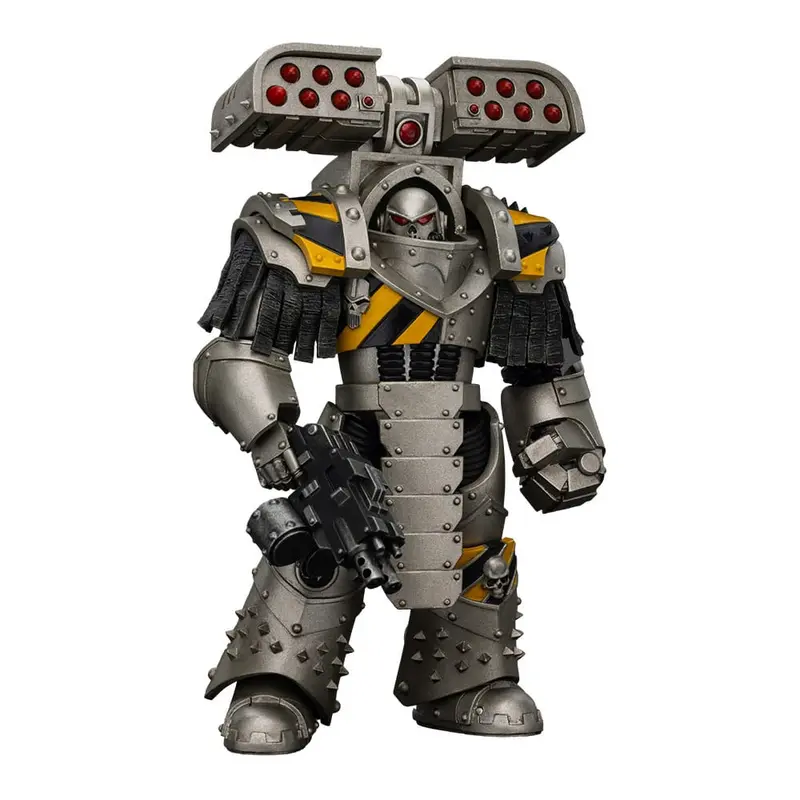 🧪 LAB | SU ORDINAZIONE Warhammer The Horus Heresy Action Figure 1/18 lron Warriors Tyrant Siege Terminator with Rocket launcher 14 cm