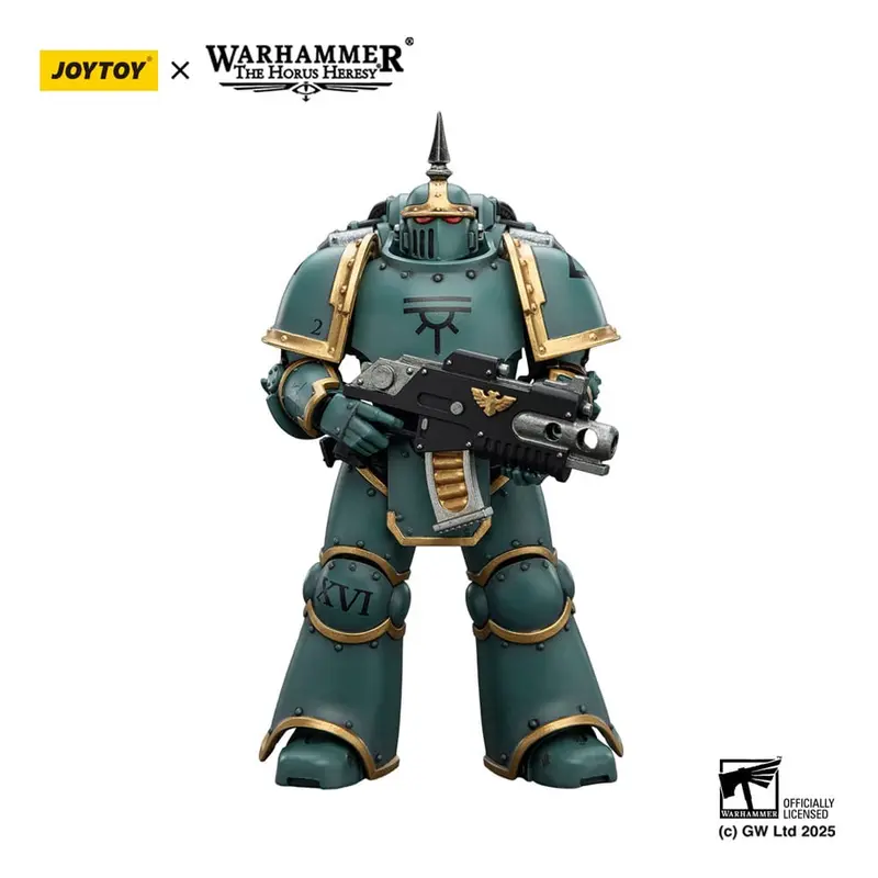 🧪 LAB | SU ORDINAZIONE Warhammer The Horus Heresy Action Figure Sons of Horus MK lll Tactical Legionary 12 cm