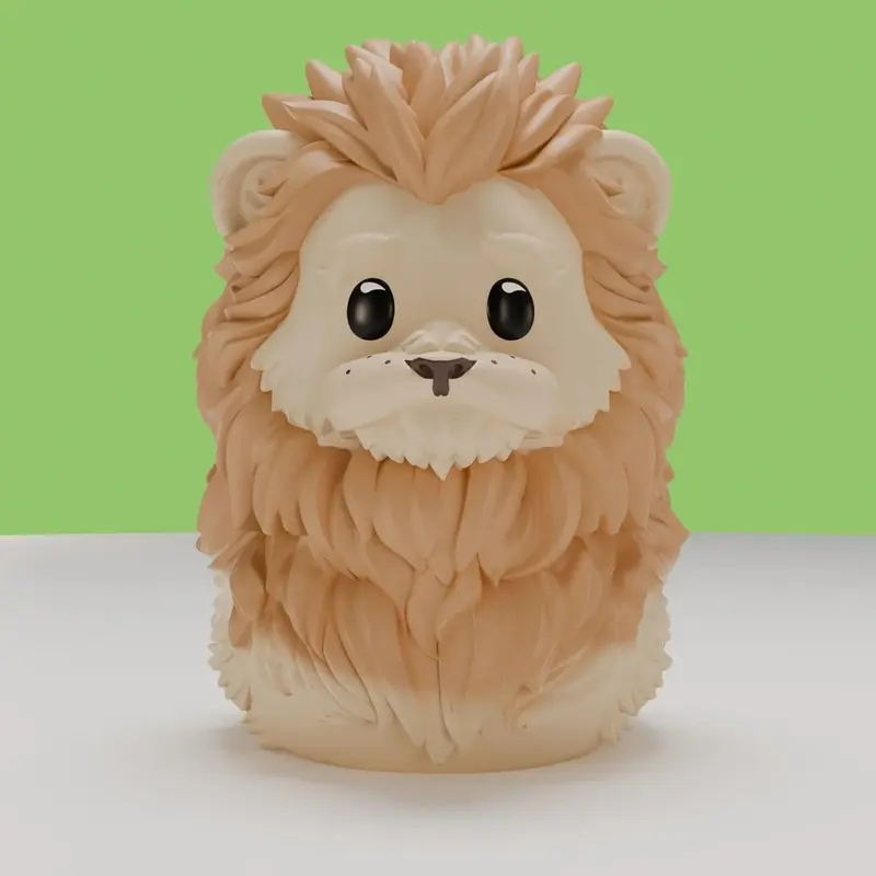 🧪 LAB | SU ORDINAZIONE Wicked Tubbz Mini PVC Figure Cowardly Lion 5 cm