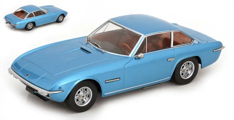 LAMBORGHINI ISLERO S 1969 LIGHT BLUE METALLIC 1
