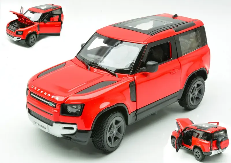 LAND ROVER DEFENDER 90 RED 1