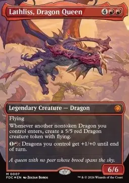 Lathliss, Regina dei Draghi - Commander
