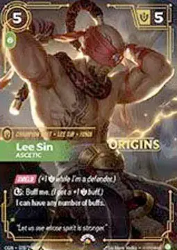 Lee Sin, Ascetic - Origins