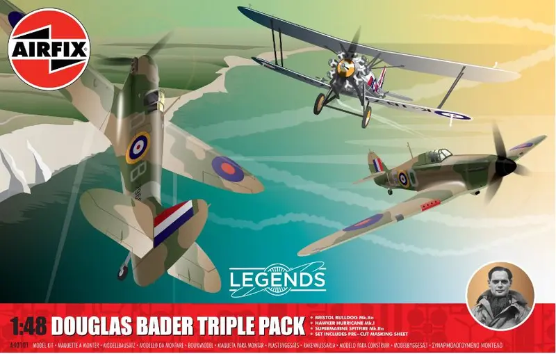 LEGENDS DOUGLAS BADER TRIPLE PACK KIT 1