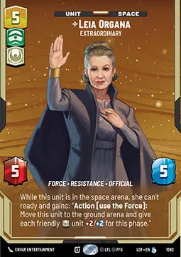 Leia Organa, Extraordinary - Leggende della Forza