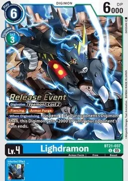 Lighdramon (BT21-037) - Promos