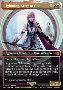 Lightning, Giostra Furiosa - FINAL FANTASY