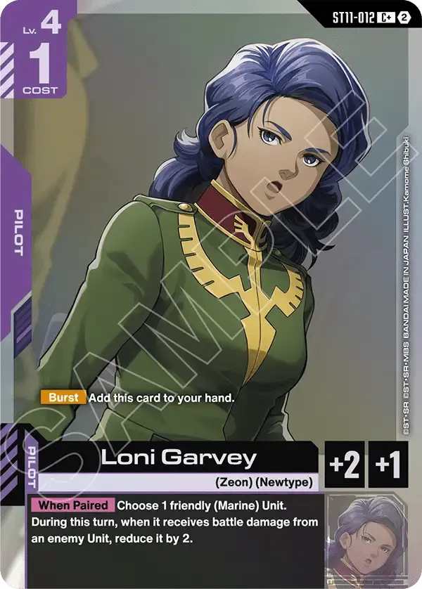 Loni Garvey (ST11-012) - Starter Deck